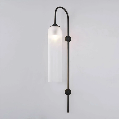 Caelora Arc Glass Wall Sconce