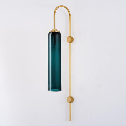 Caelora Arc Glass Wall Sconce