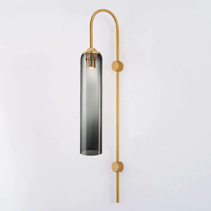 Caelora Arc Glass Wall Sconce