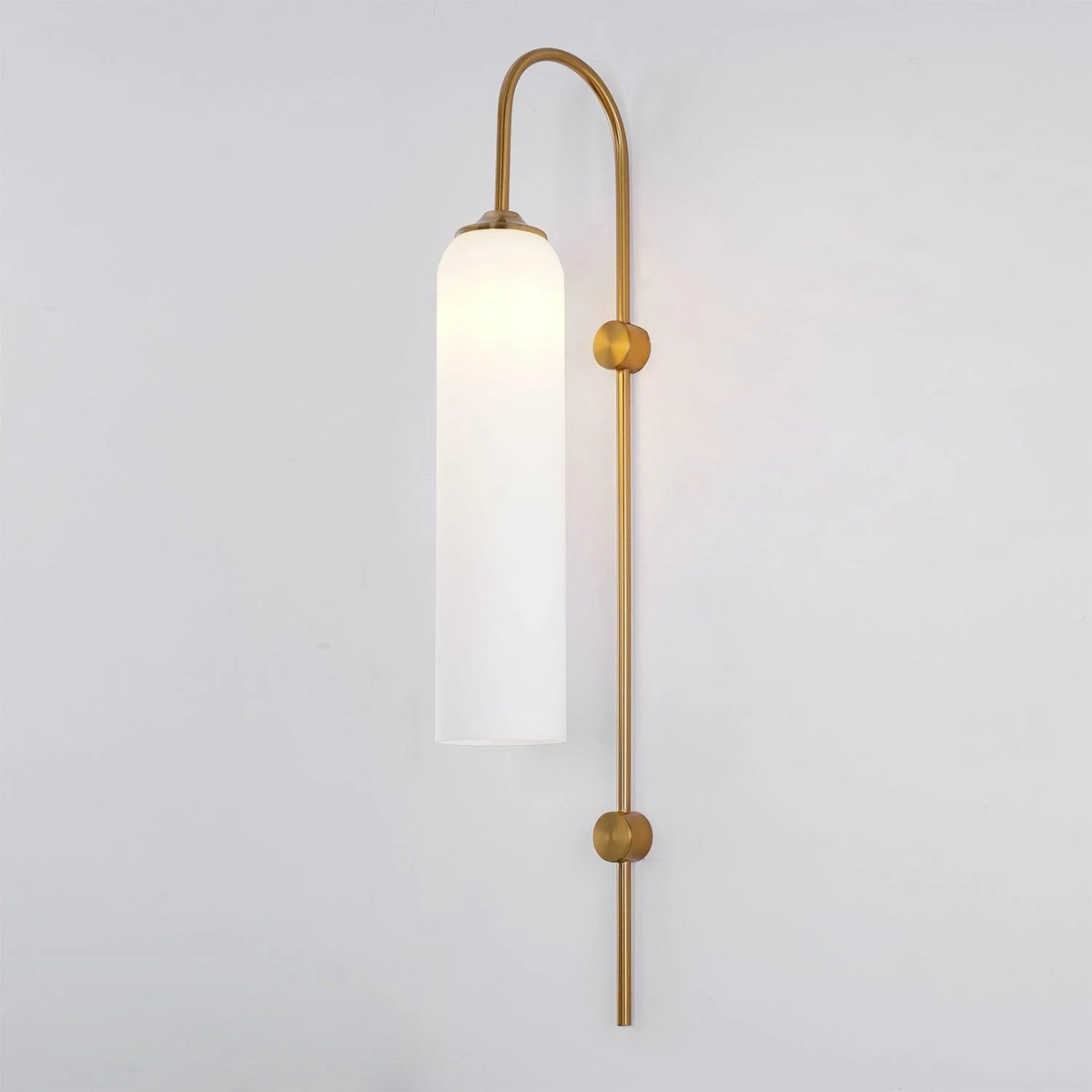 Caelora Arc Glass Wall Sconce