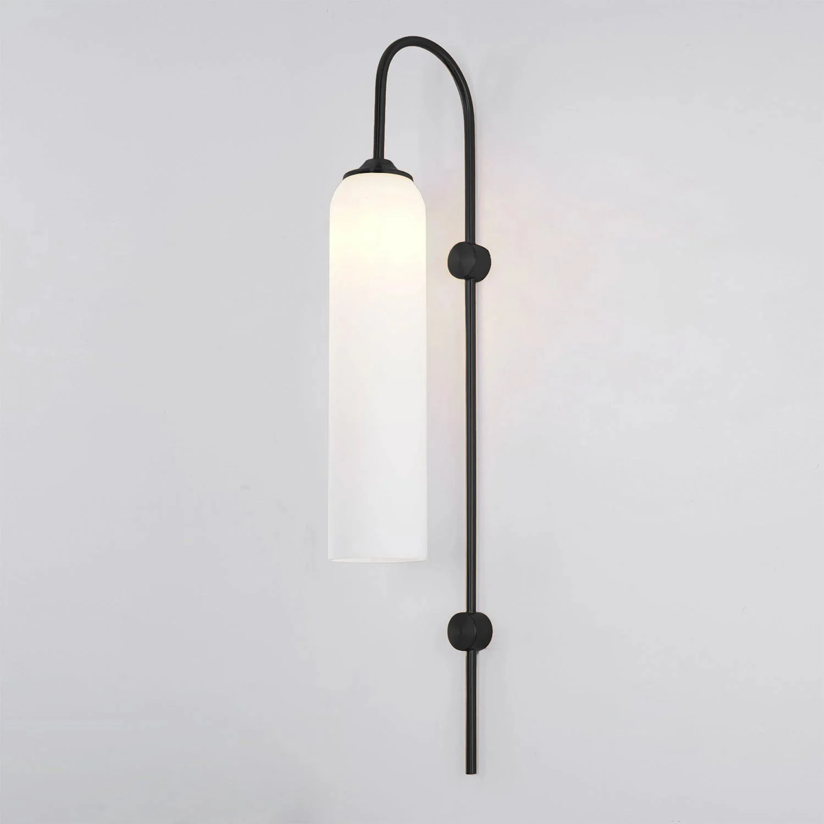 Caelora Arc Glass Wall Sconce