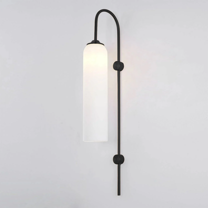 Caelora Arc Glass Wall Sconce
