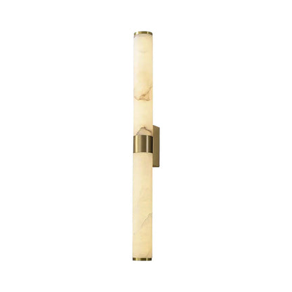 Cylindrical Alabaster Line Wall Light