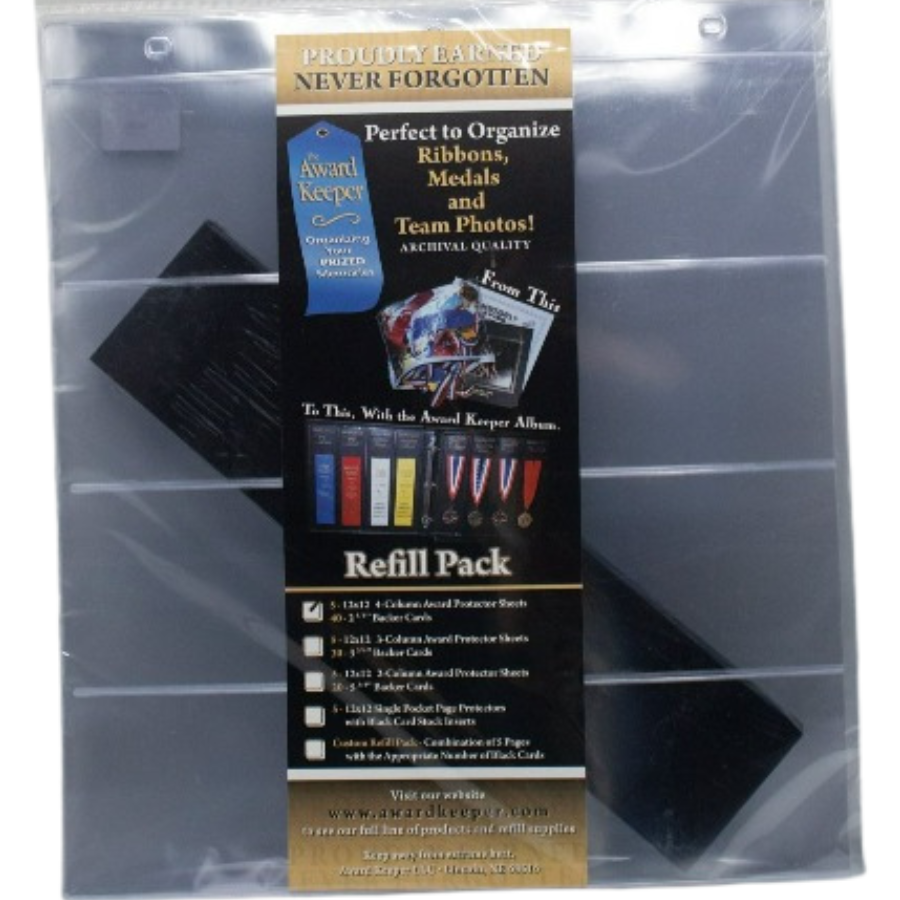Award Keeper Refills | Multiple Options For Medals, Ribbons & Photos