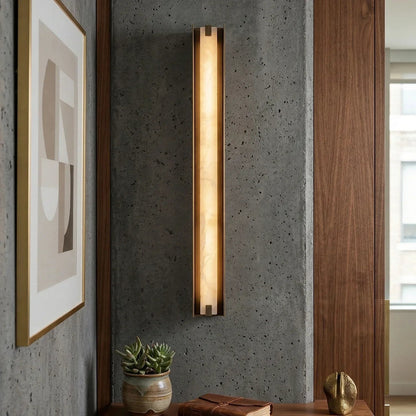 Axis Alabaster Linear Wall Sconce