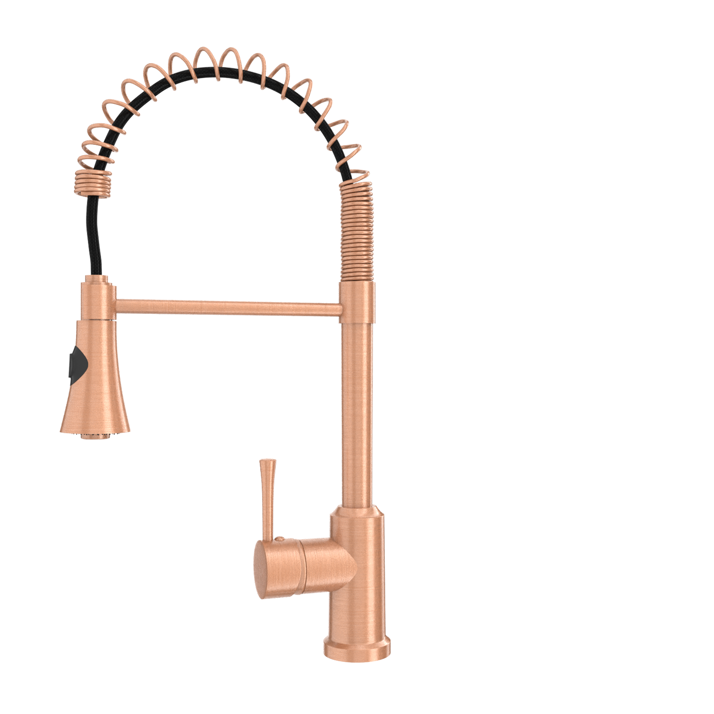 One-Handle Pre-Rinse Spring Copper Kitchen Faucet - AK96566-C