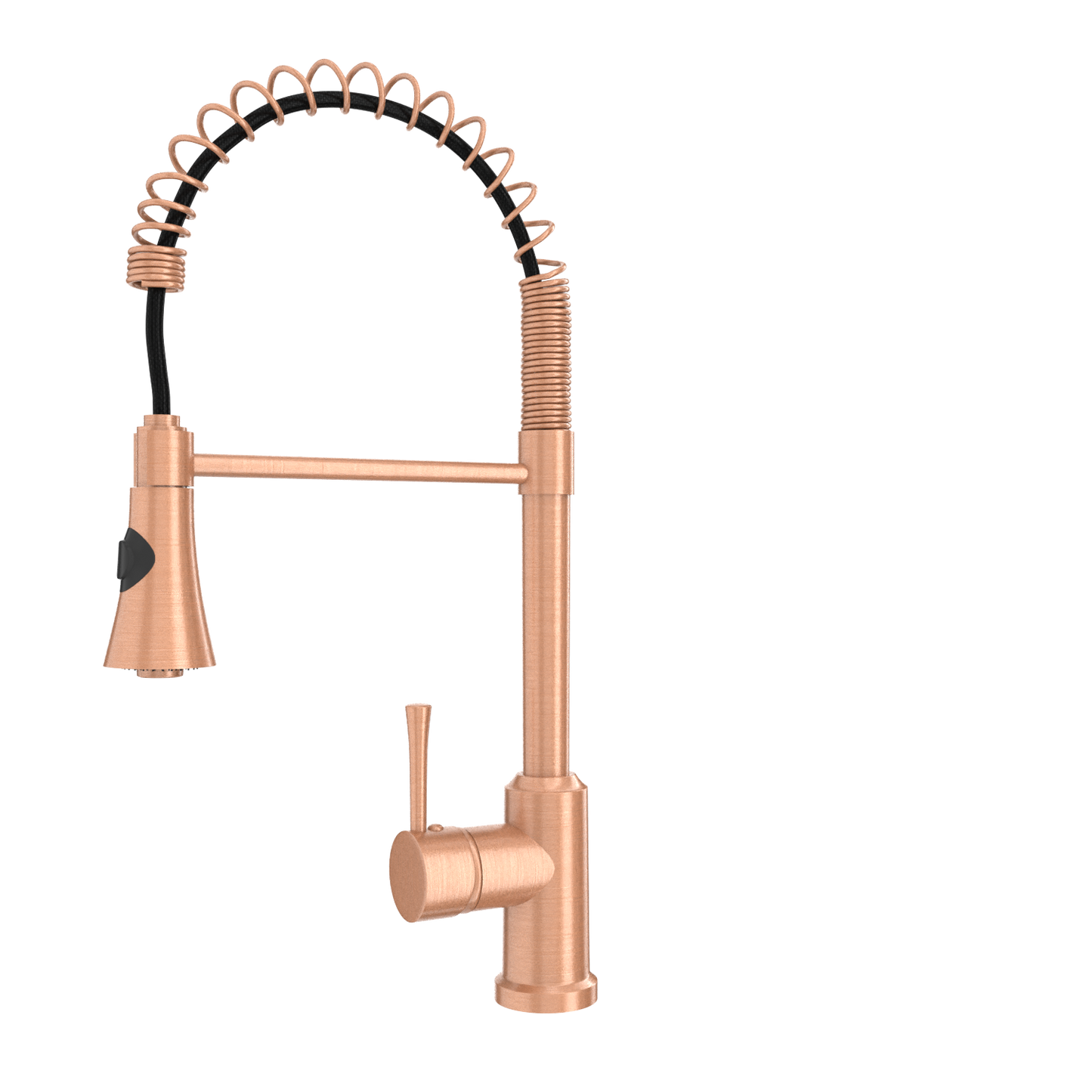 One-Handle Pre-Rinse Spring Copper Kitchen Faucet - AK96566-C