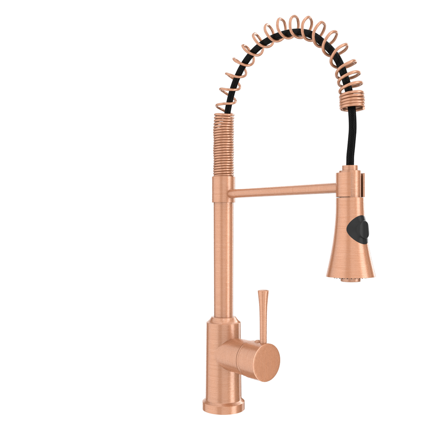One-Handle Pre-Rinse Spring Copper Kitchen Faucet - AK96566-C