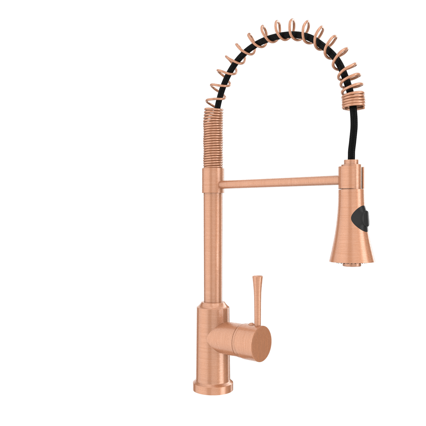 One-Handle Pre-Rinse Spring Copper Kitchen Faucet - AK96566-C