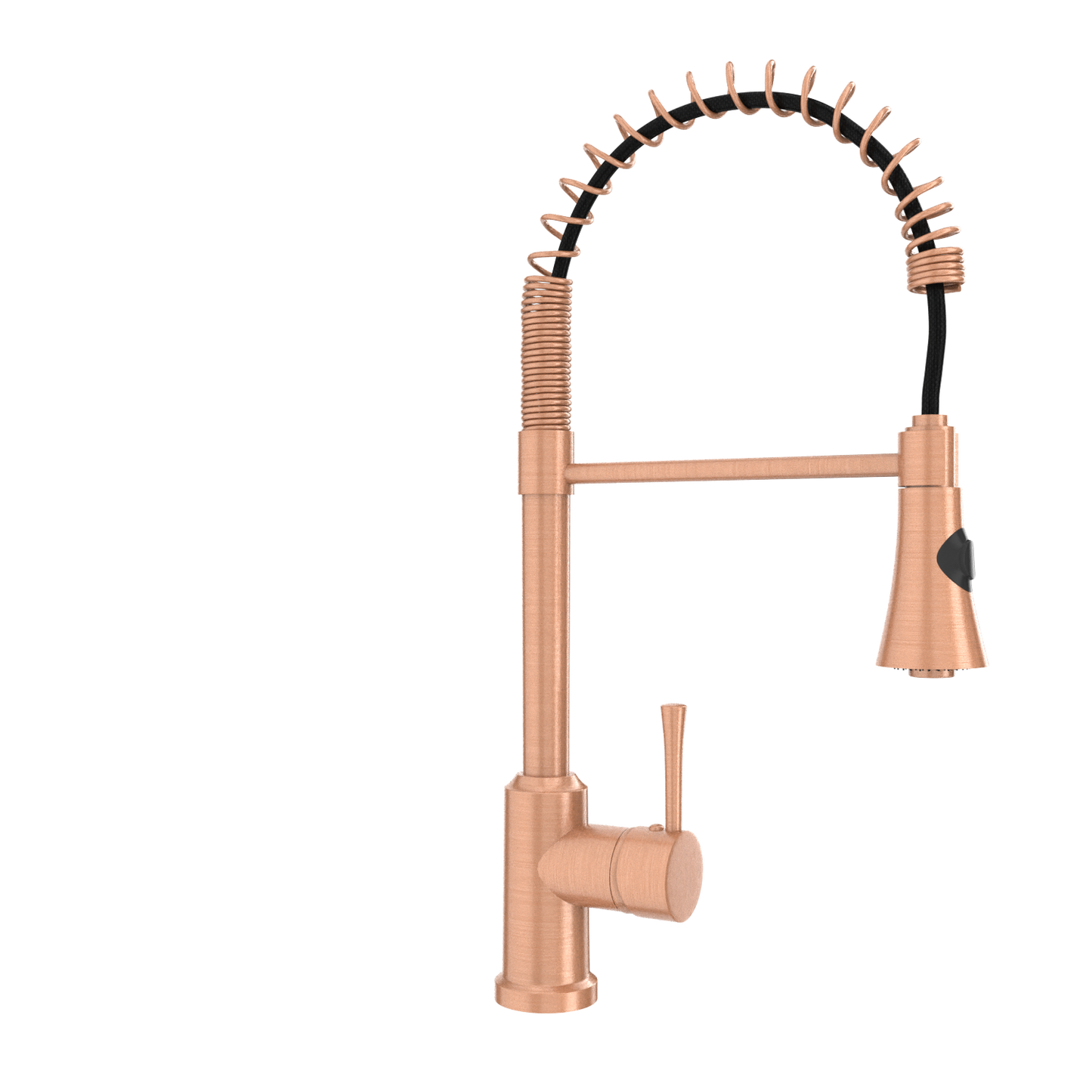 One-Handle Pre-Rinse Spring Copper Kitchen Faucet - AK96566-C