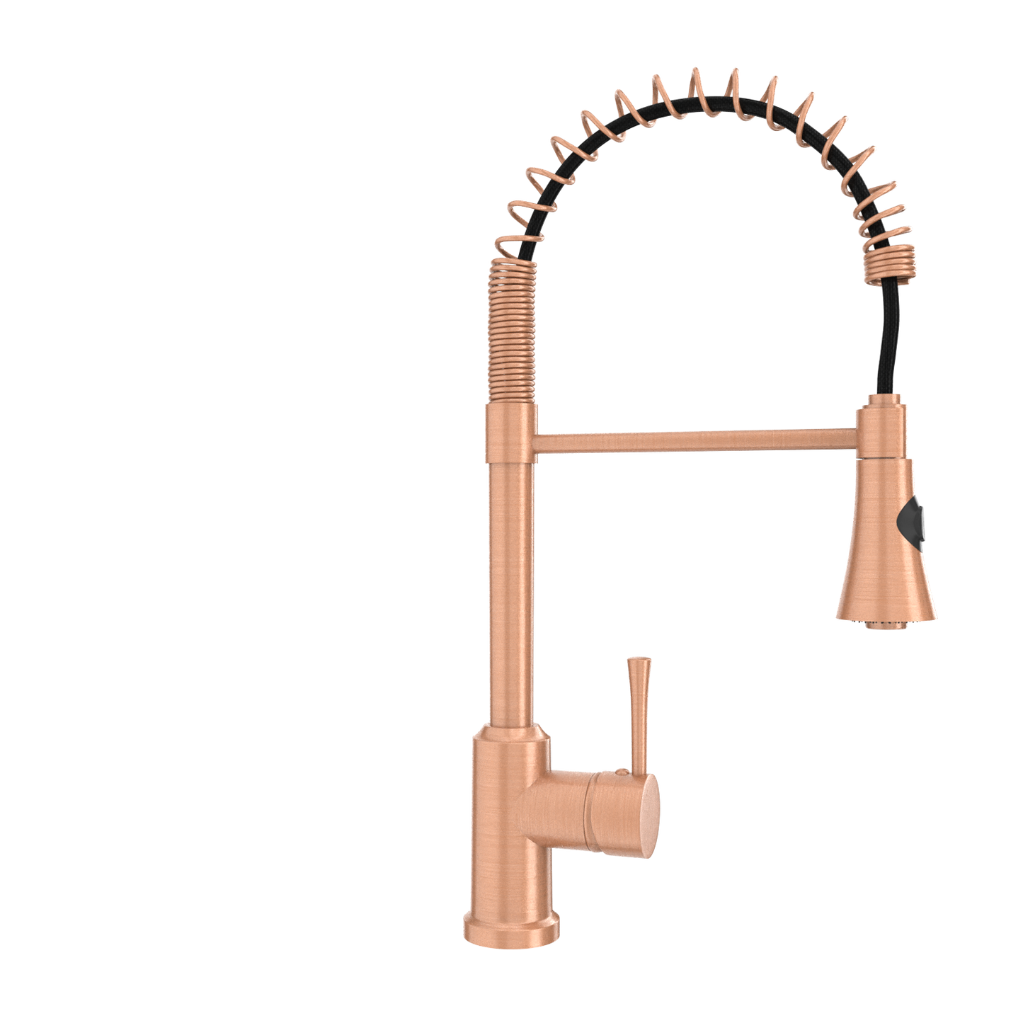 One-Handle Pre-Rinse Spring Copper Kitchen Faucet - AK96566-C