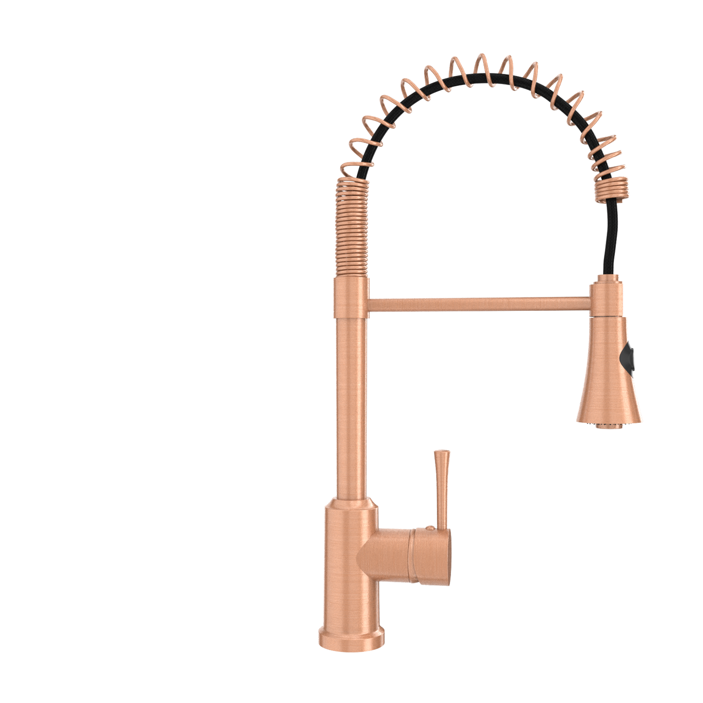 One-Handle Pre-Rinse Spring Copper Kitchen Faucet - AK96566-C