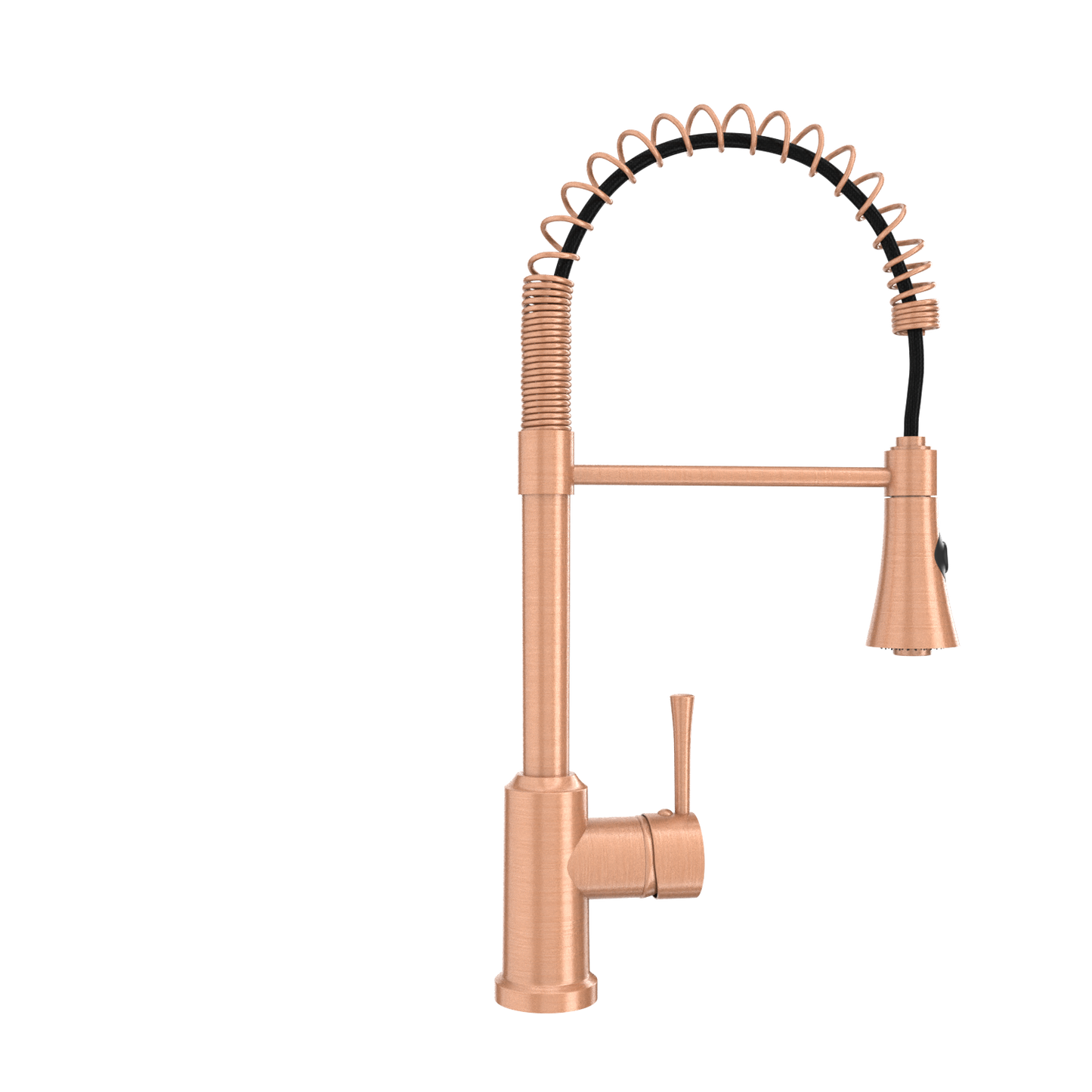 One-Handle Pre-Rinse Spring Copper Kitchen Faucet - AK96566-C