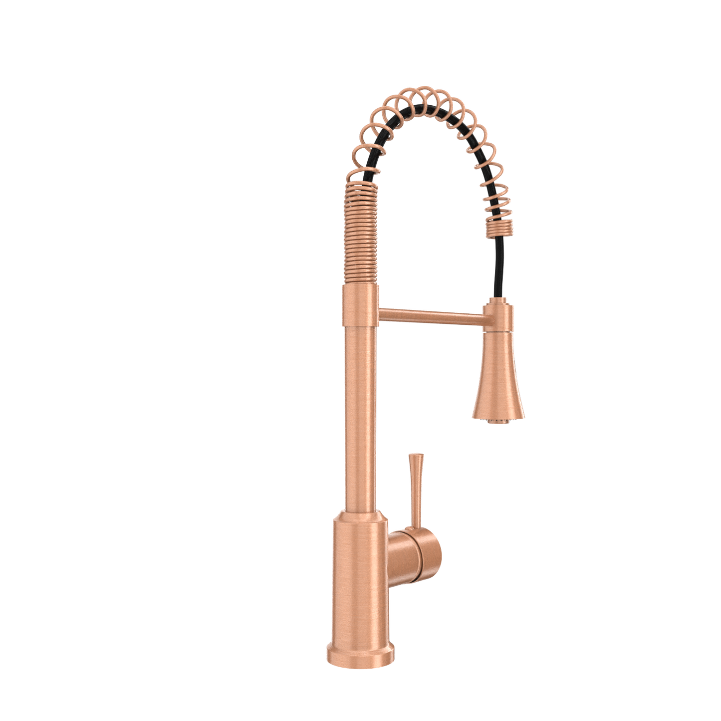 One-Handle Pre-Rinse Spring Copper Kitchen Faucet - AK96566-C