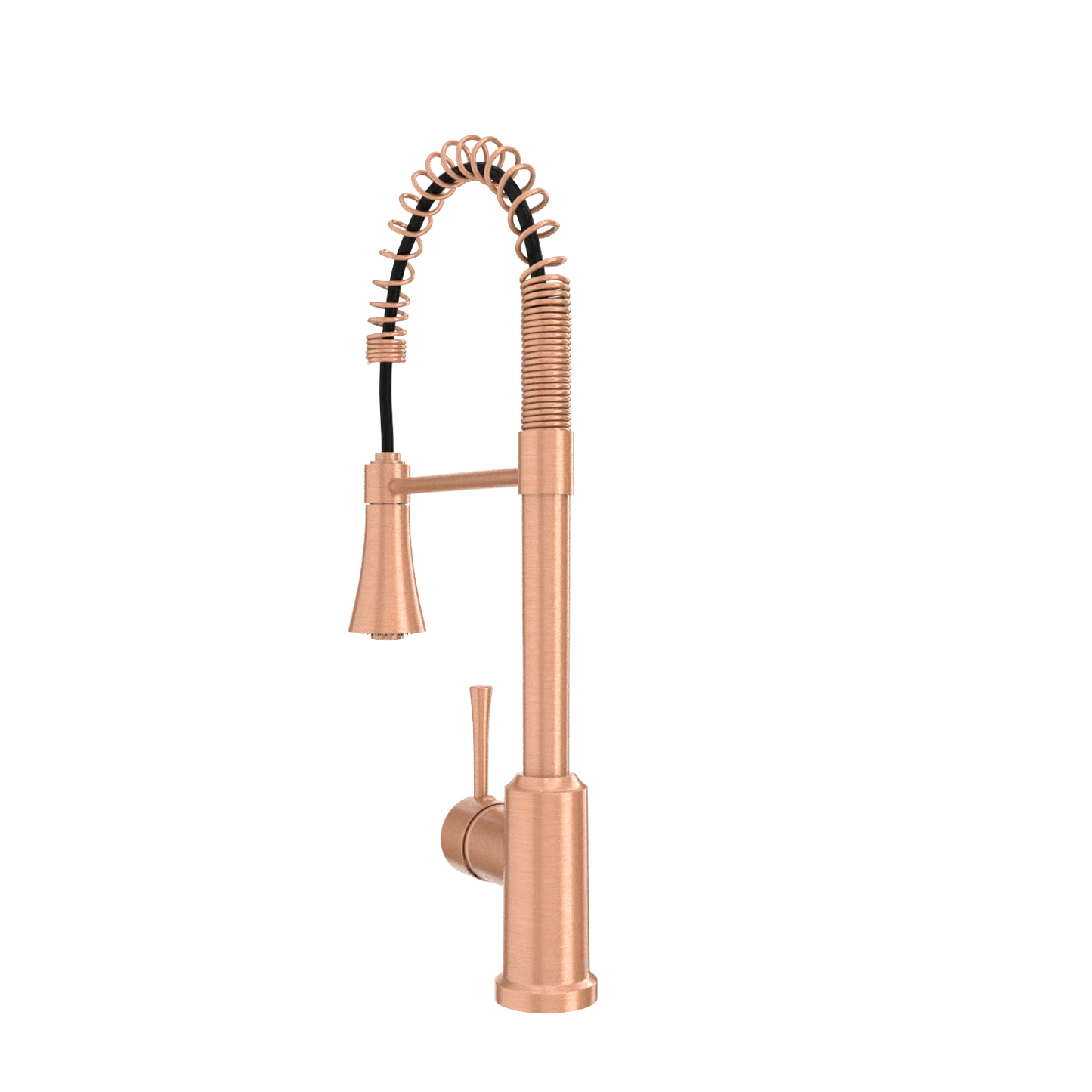 One-Handle Pre-Rinse Spring Copper Kitchen Faucet - AK96566-C