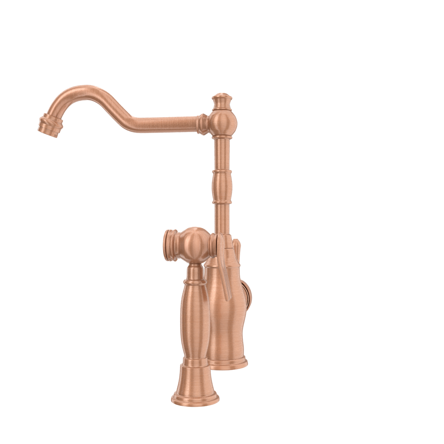 One-Handle Copper Widespread Kitchen Faucet with Side Sprayer - AK96918C