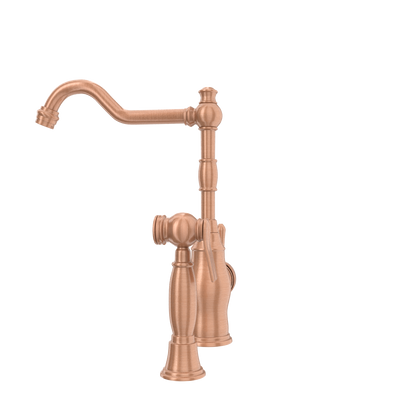 One-Handle Copper Widespread Kitchen Faucet with Side Sprayer - AK96918C