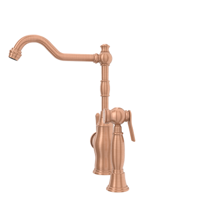 One-Handle Copper Widespread Kitchen Faucet with Side Sprayer - AK96918C