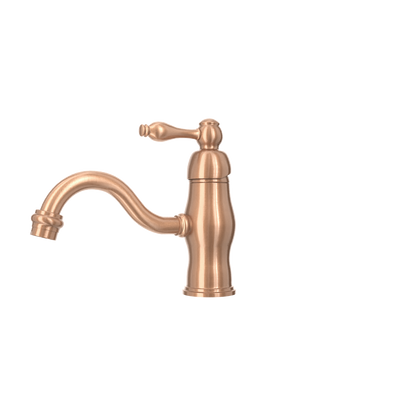 One-Handle Copper Bathroom Sink Faucet - AK40118-C