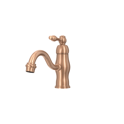 One-Handle Copper Bathroom Sink Faucet - AK40118-C