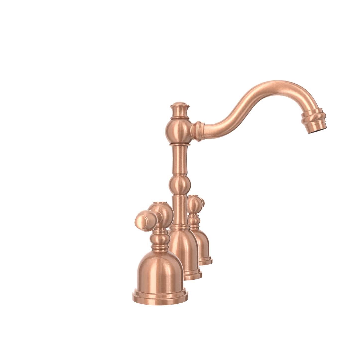 Two-Handle Copper Widespread Bathroom Sink Faucet - AK41518C