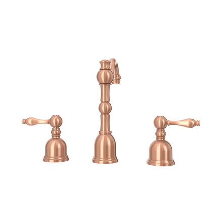 Two-Handle Copper Widespread Bathroom Sink Faucet - AK41518C