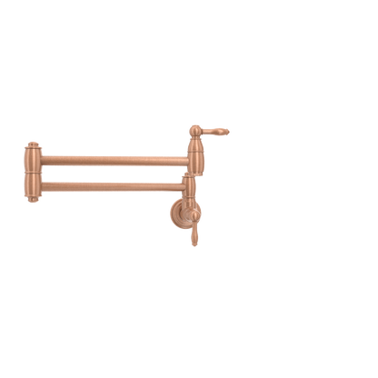 Copper Pot Filler Kitchen Faucet Wall-Mounted - AK98288C