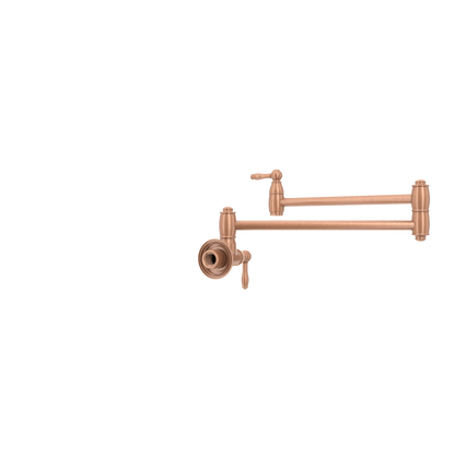 Copper Pot Filler Kitchen Faucet Wall-Mounted - AK98288C