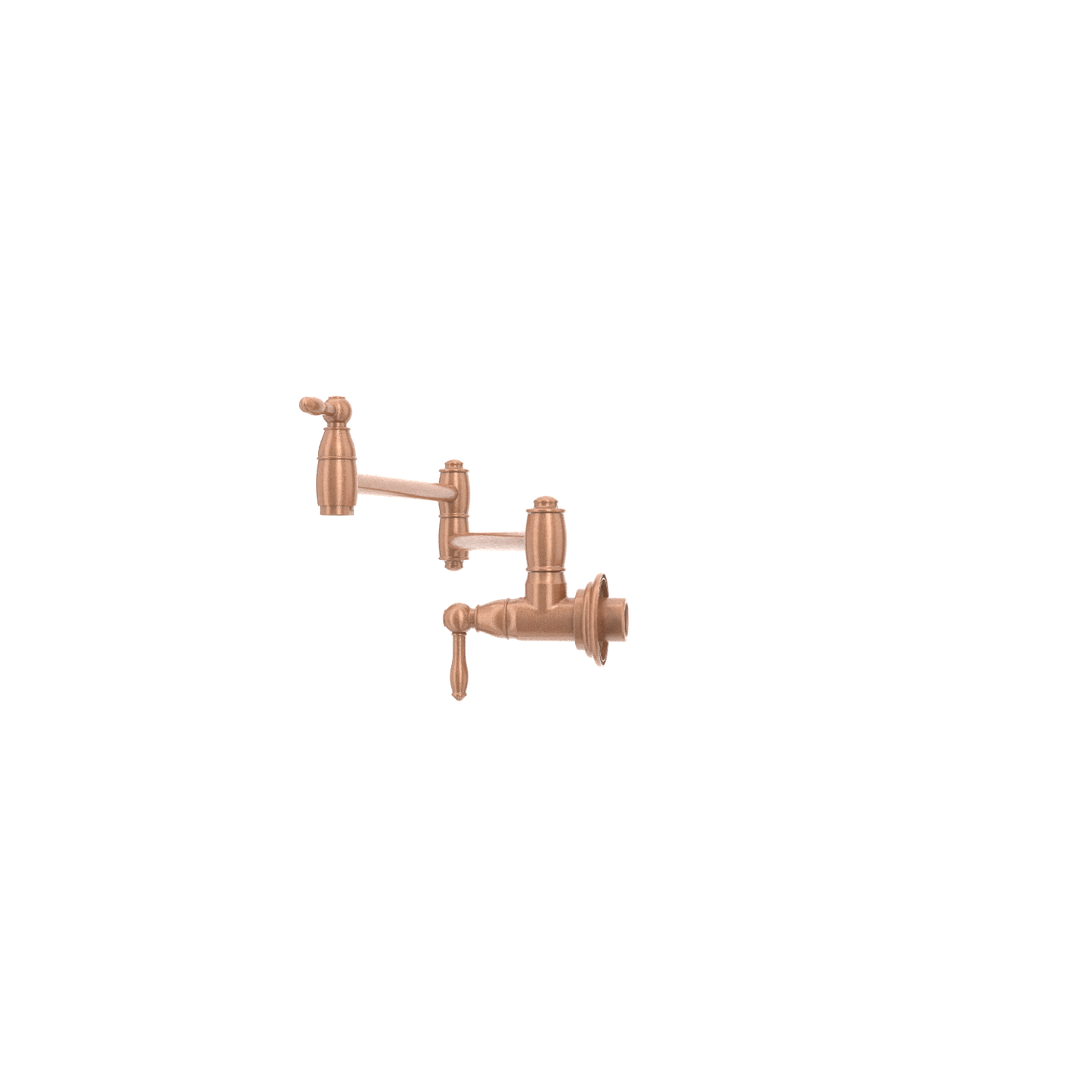 Copper Pot Filler Kitchen Faucet Wall-Mounted - AK98288C