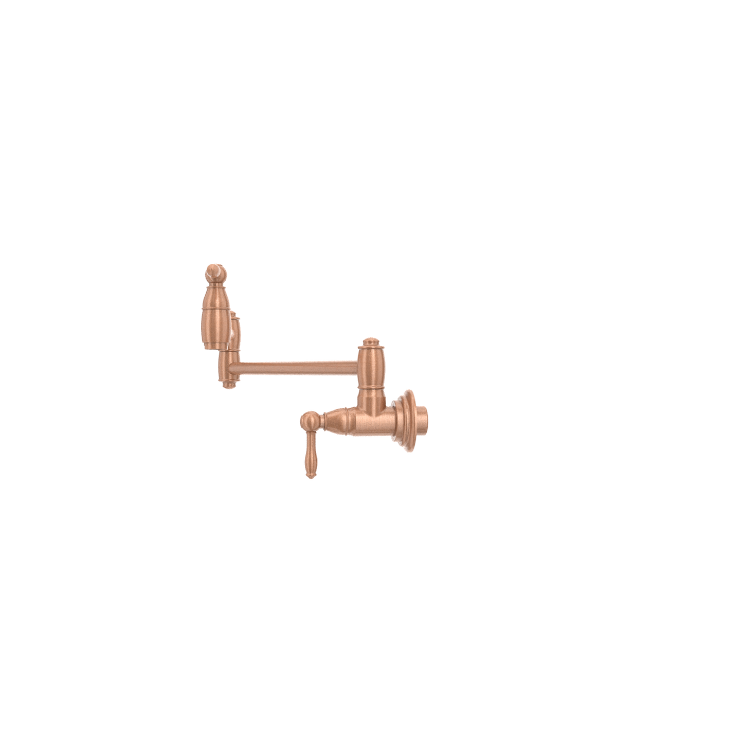 Copper Pot Filler Kitchen Faucet Wall-Mounted - AK98288C