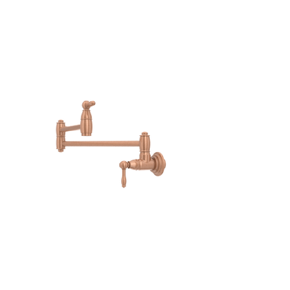 Copper Pot Filler Kitchen Faucet Wall-Mounted - AK98288C