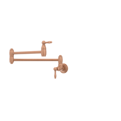 Copper Pot Filler Kitchen Faucet Wall-Mounted - AK98288C