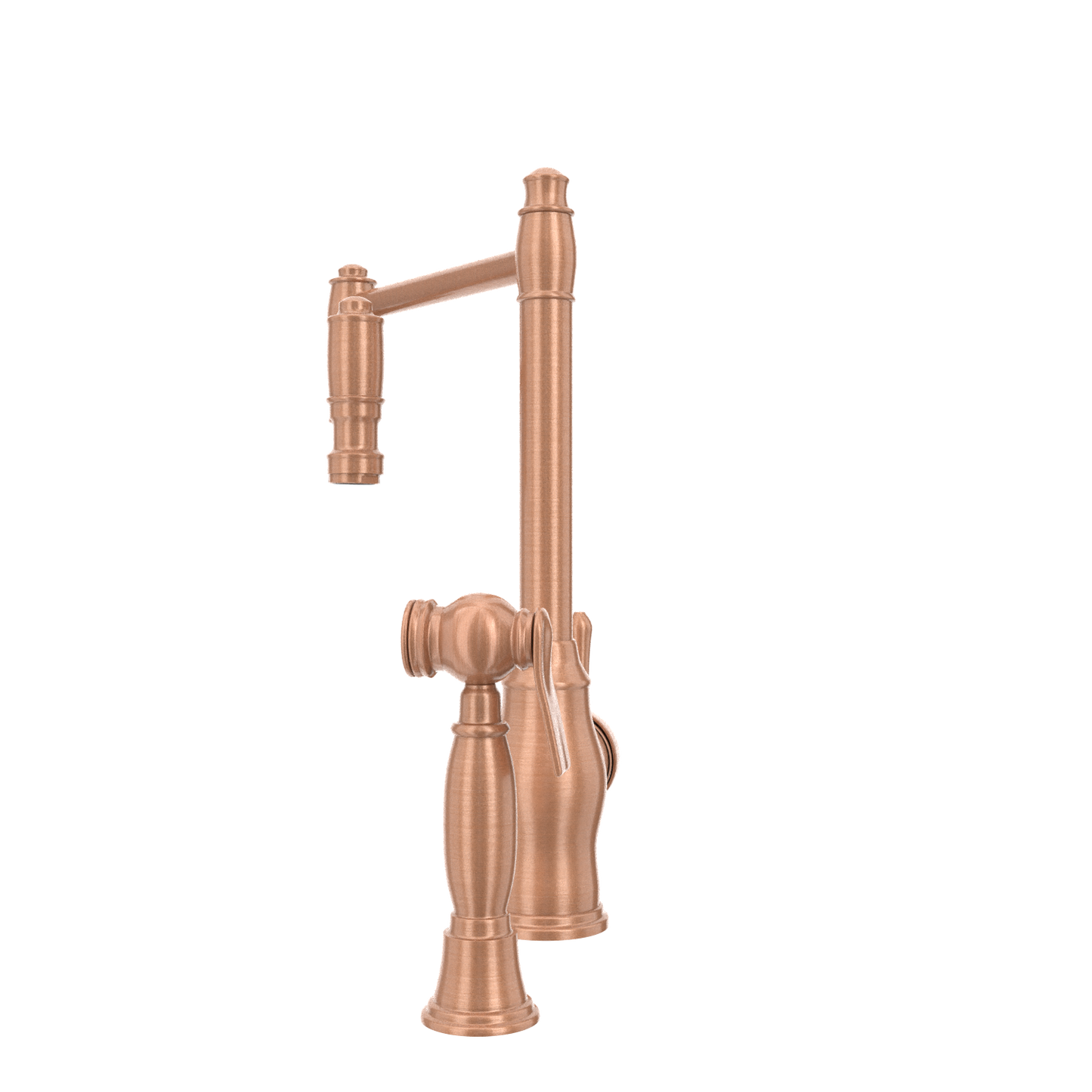 One-Handle Copper Pot Filler Kitchen Faucet with Side Sprayer