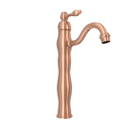 One-Handle Copper Bathroom Vessel Faucet - AK40118A-C