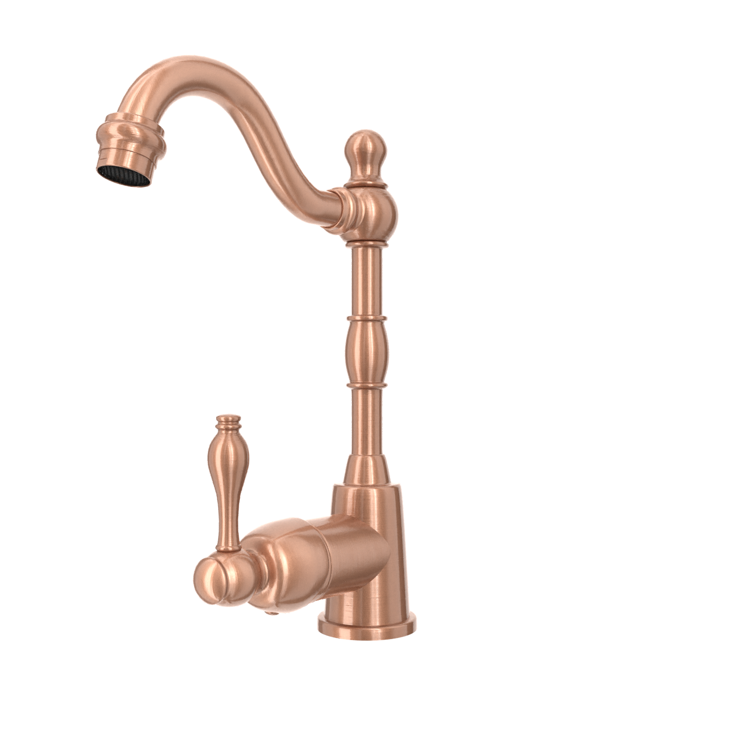 One-Handle Copper Widespread Kitchen Bar Faucet