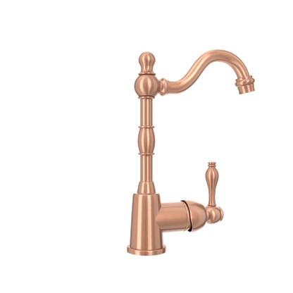 One-Handle Copper Widespread Kitchen Bar Faucet