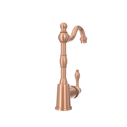 One-Handle Copper Widespread Kitchen Bar Faucet