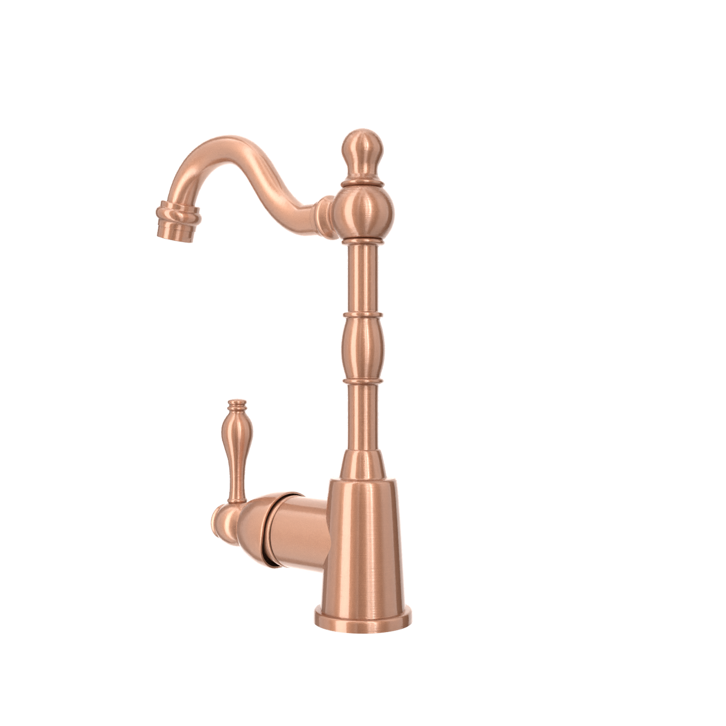 One-Handle Copper Widespread Kitchen Bar Faucet
