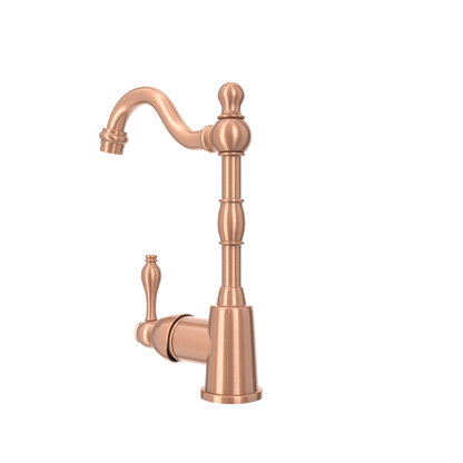 One-Handle Copper Widespread Kitchen Bar Faucet