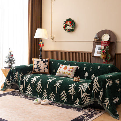 Modern Couch Covers for Couches Large Decorative Throw Blanket with Tassels for Couch
