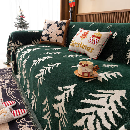 Modern Couch Covers for Couches Large Decorative Throw Blanket with Tassels for Couch