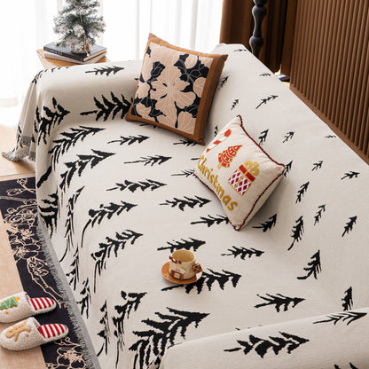 Modern Couch Covers for Couches Large Decorative Throw Blanket with Tassels for Couch