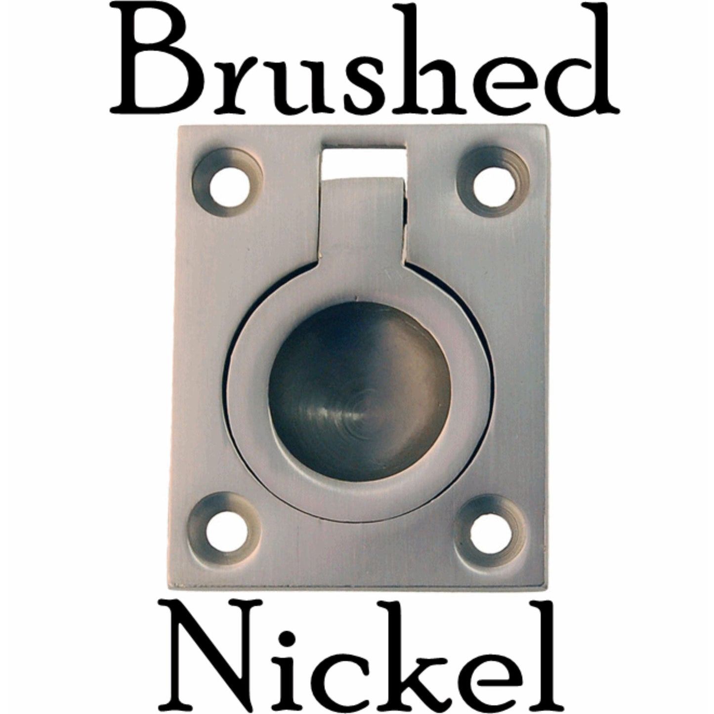 Flush Recessed Finger Pull: Elegant and Functional Design in 4 Finishes