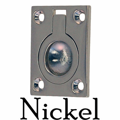 Flush Recessed Finger Pull: Elegant and Functional Design in 4 Finishes