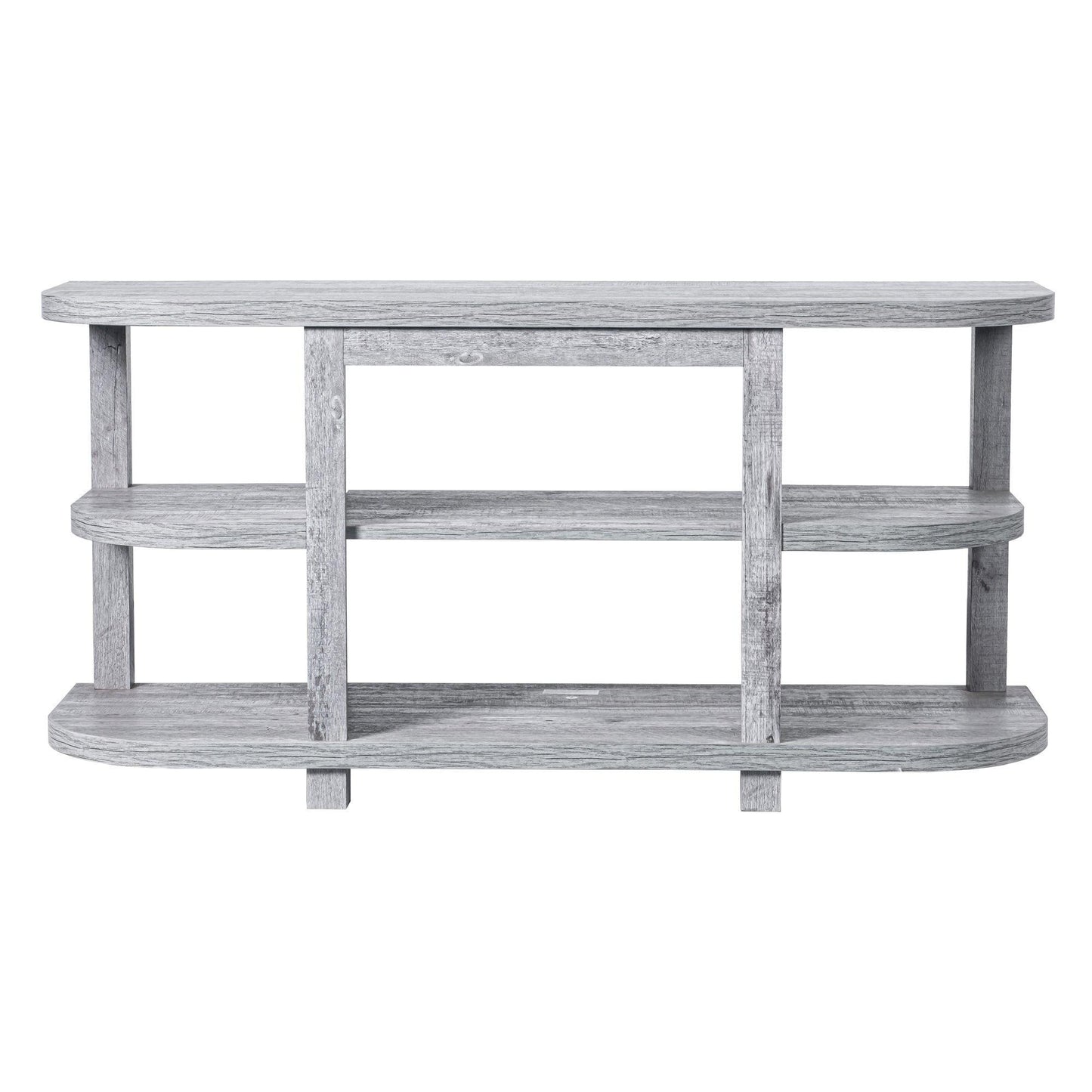Decorative Modern 48" TV Stand with 18" Insert Electric Fireplace