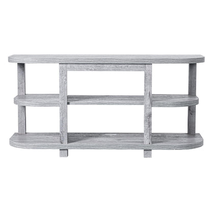Decorative Modern 48" TV Stand with 18" Insert Electric Fireplace