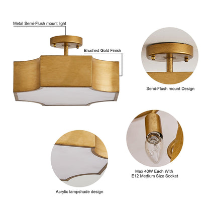 Bertha Led Flush Mount Ceiling Light