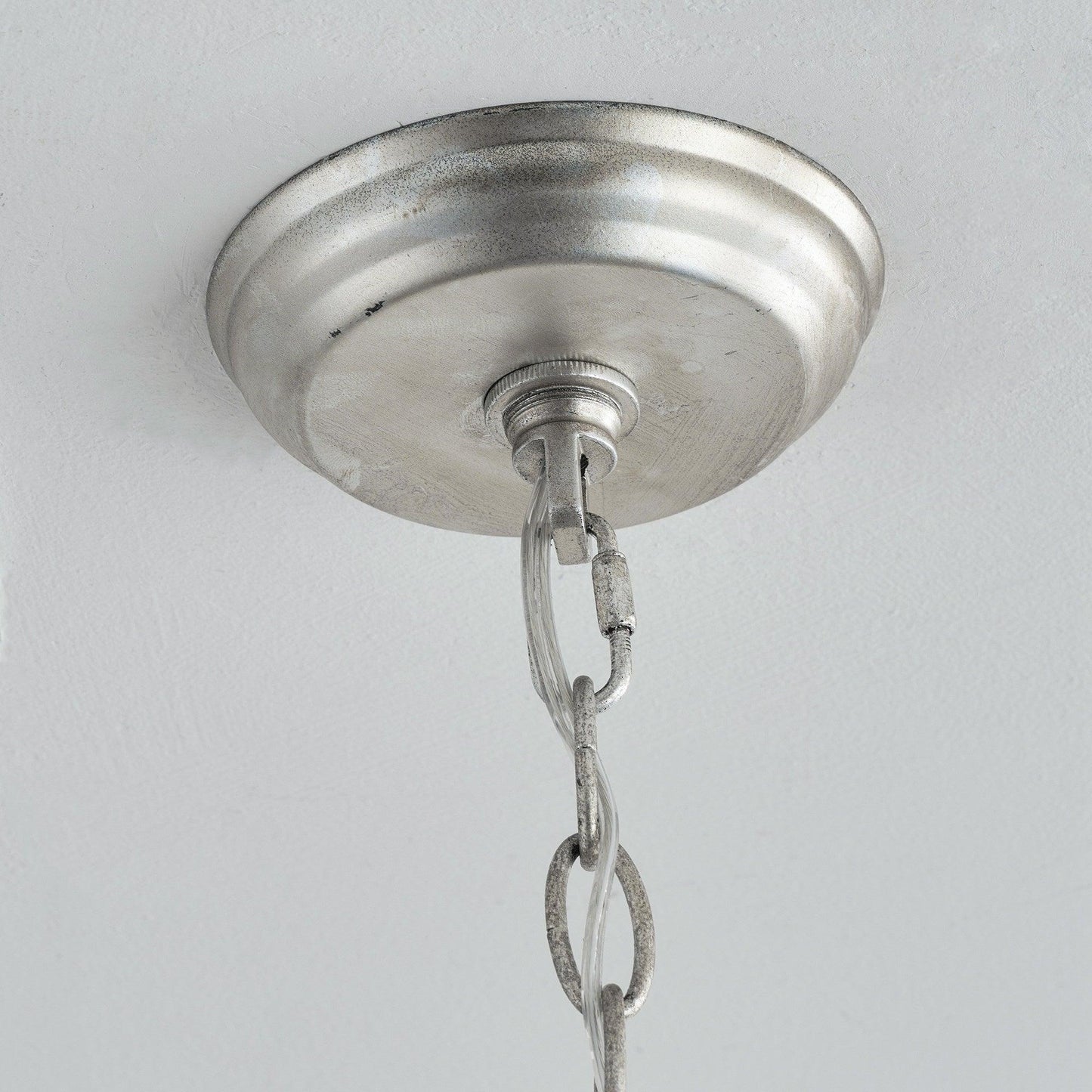 4-Light Iron Modern Island Pendant Lighting with Acrylic Lens