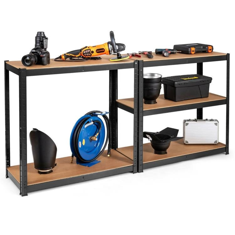 Storage Rack 60 16 Buy Black Heavy Duty 60-inch 5 Tier Adjustable Shelving Unit Garage ...
