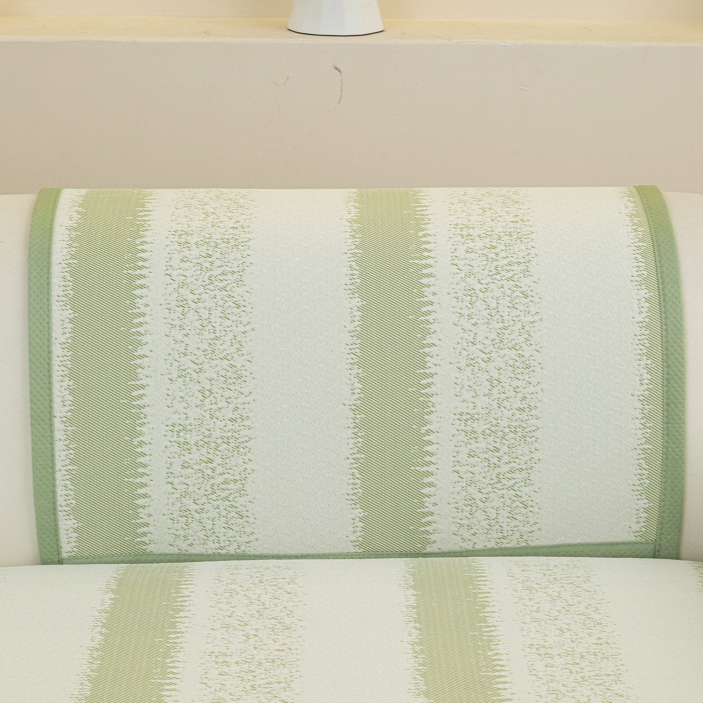 Striped Non-Slip Cooling Couch Cover, Summer Couch Pads for Seat Back Armrest